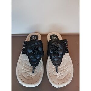 Womens Cliffs By White Mountain Cynthia Cupcake II  Slide Sandals Shoes Size‎ 7